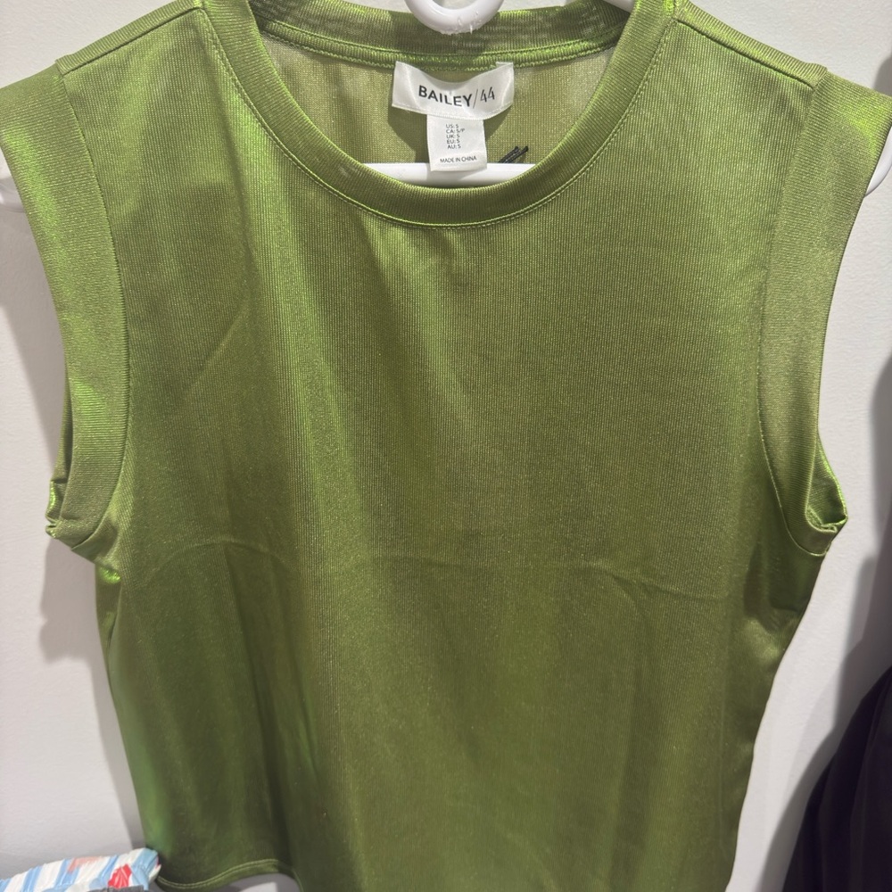 Bailey 44 Olive Green Tank Top